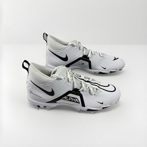 Nike Men's Alpha Menace 3 Shark Mid Football Cleats CV0582-101 Size 13